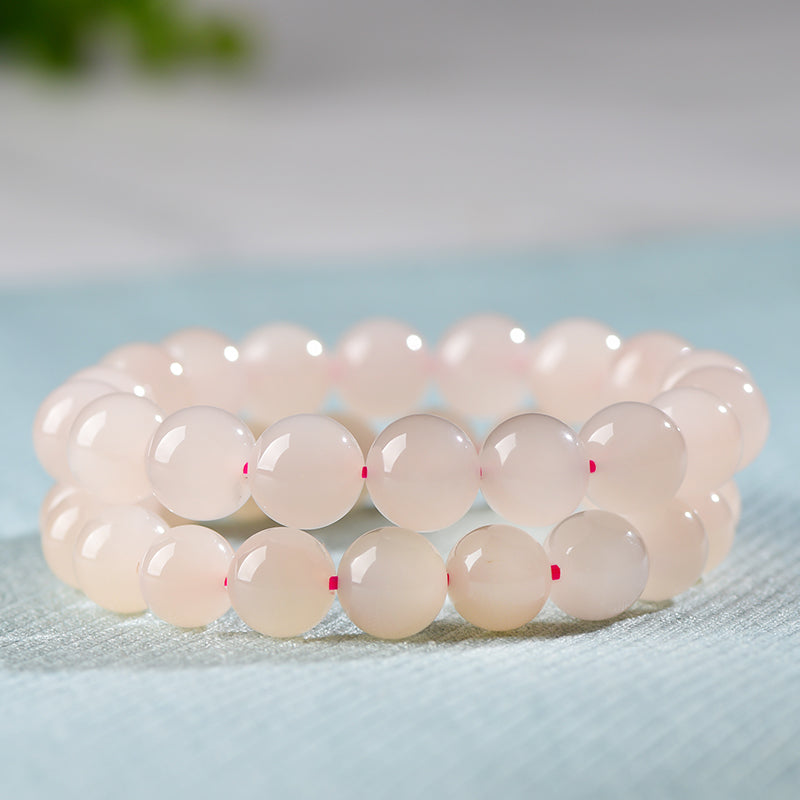 Pink Jade Bracele