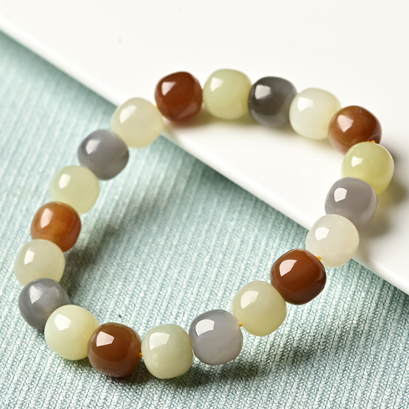 Colored Jade Bracelet