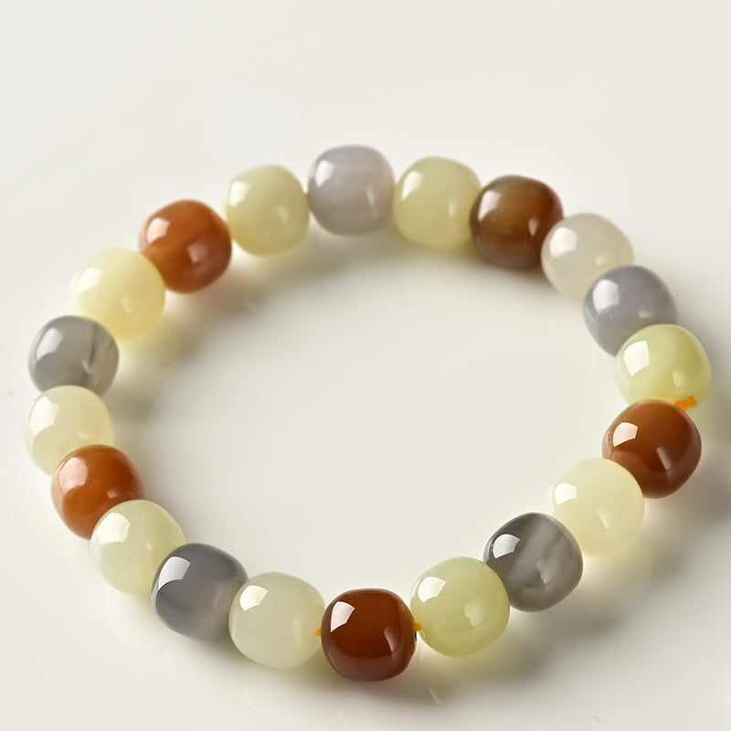Colored Jade Bracelet