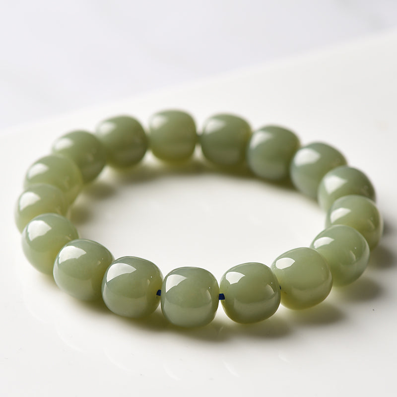 Teal Blue Jade Bracelet